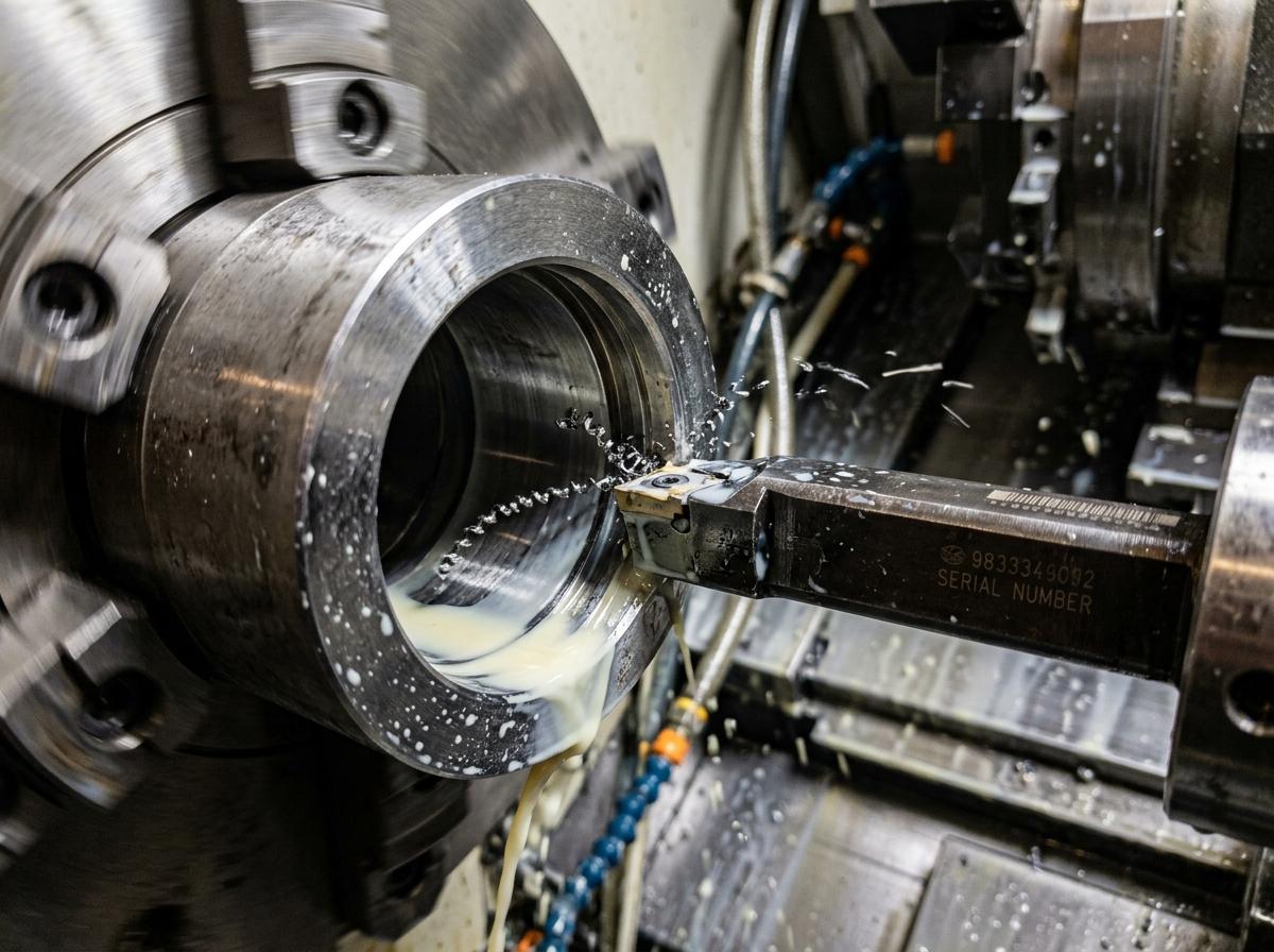 Precision Internal Bore & Grooving Lathe