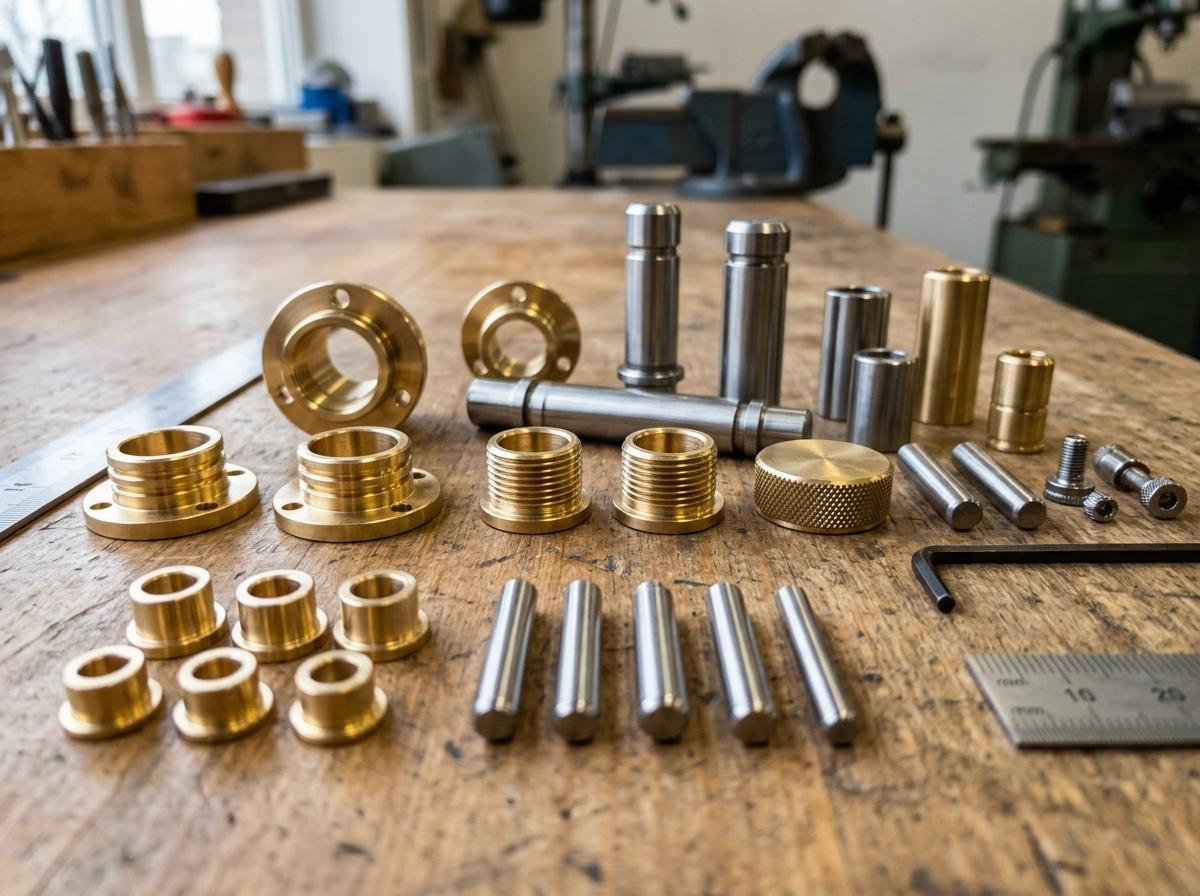 Precision Turned Bushings, Sleeves & Pins