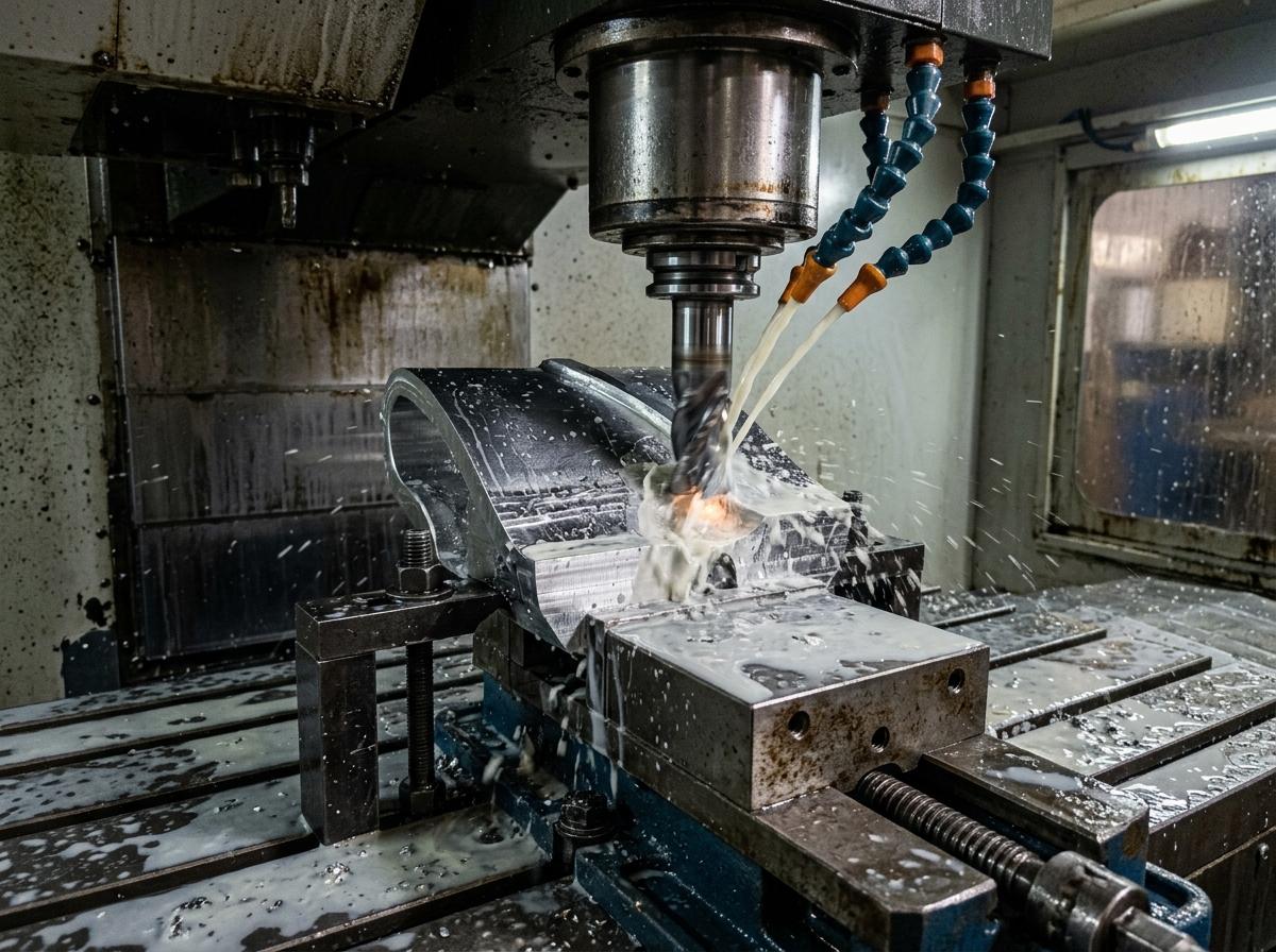 High-Speed VMC Milling Center Spindle Machining